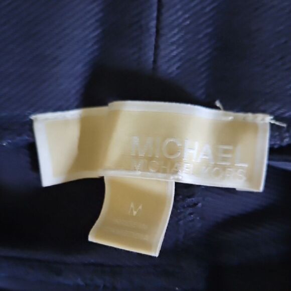 Michael Kors Navy Straight Leg Pants - Picture 2 of 6